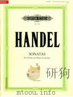 Sonatas for Violin and Basso Continuo Volume Ⅱno.7316（1986 PDF版）