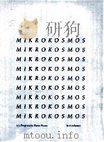 Bela Bartok Mikrokosmos 153 Progressive Piano Pieces 6 Nos.140-153 New Definitive Edition 1987 1995 PDF电子版封面 Bela Bartok Mikrokosmos