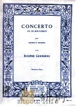 Concerto en un mouvement pour Hautbois et orchestre AL 22 962 1960 PDF电子版封面