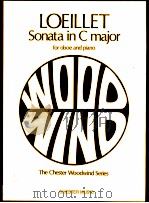 Loeillet Sonata in C major for oboe and piano CH01567   1993  PDF电子版封面  0711935750   