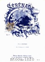 Serenade Pour Le Hautbois Avec Accompagnement de Piano AL 7 812 PDF电子版封面 G.Pierne