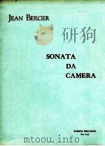 Sonata Da Camera for Oboe and Piano（1957 PDF版）