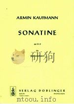 Sonatine Op.53/2 fur Viola und Klavier 1970 PDF电子版封面