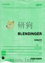 Sonate op.12 Viola & Klavier 03 584 1987 PDF电子版封面