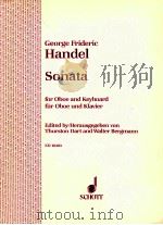Sonata for Oboe and Keyboard ED 10403 1948 PDF电子版封面