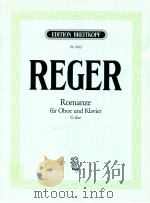 edition breitkopf Nr.4762 Romance for Violin and Piano in G major（ PDF版）