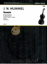 Sonate for Viola and piano Eb major opus 5/3 VAB 16 1969 PDF电子版封面