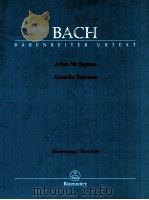 Arias for Soprano vocal score BA 5211（1998 PDF版）