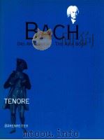 The Aria Book Tenore BA 5213 1998 PDF电子版封面