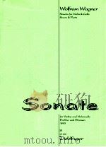 Sonate fur Violin und Violoncello Partitur und Stimmen 1993 03 428 1995 PDF电子版封面