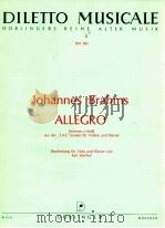 diletto musicale DM 360 Allegro Scherzo c-Moll aus der 1969 PDF电子版封面