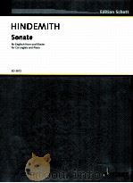Sonate for Englisch Horn and piano 1941 ED 3672（1970 PDF版）