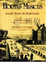 Sonata in D major for Flute Oboe Violin Viola da gamba Bassoon Violoncello and Basso continuo op.37/（1988 PDF版）