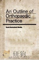 An outline of orthopaedic practice（1986 PDF版）