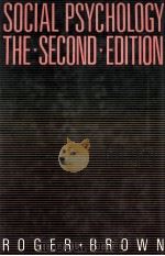 SOCIAL PSYCHOLOGY THE SECOND EDITION（1986 PDF版）