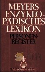 MEYERS ENZYKLOPADISCHES LEXIKON BAND 28: PERSONENNREGISTER（1981 PDF版）