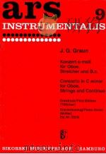 Concerto in c minor for oboe string and continuo  Ed.Nr.253K（1953 PDF版）