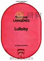 Lullaby for clarinet and piano（ PDF版）