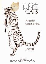 Cats A Suite for clarinet & Piano（1992 PDF版）