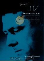 gerlad finzi Clarinet Concerto Op.31 for clarinet and string orchestra（1951 PDF版）