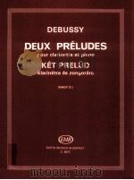 Deux Préludes la filie aux cheveux de lin bruyeres Z.8975（1981 PDF版）