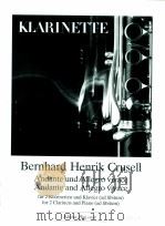 Andante and Allegro for two clarinets in b-flat and piano ad libitum 1992 PDF电子版封面
