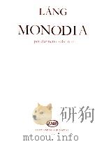 Monodia per clarinetto solo in Si b z.5750（1968 PDF版）