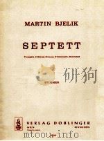 septett Trompete 2 Horner Posaune 2 Violoncelli KontrabaB Stimmen 06 915（1974 PDF版）