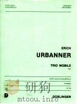 Trio mobile 1987 flote viola & violoncello stimmen 06 739 1989 PDF电子版封面