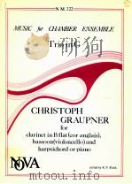 trio in c for clarinet b flat cor anglais bassoon and harpsichord or piano n.m.222 1982 PDF电子版封面