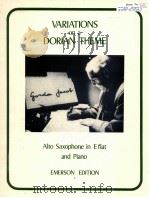 variations on a dorian theme alto saxophone in e flat and piano（1972 PDF版）
