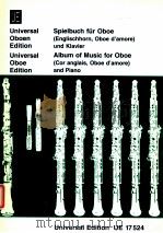 Album of Music for Oboe Cor anglais Oboe d'amore and Piano nr.6411（1998 PDF版）