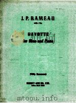 Gavotte for oboe and piano 10389（1911 PDF版）