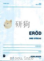 Drei Stucke Violine solo 03 045 1981 PDF电子版封面 Ivan Erod