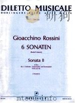 diletto musicale DM 2526 sonaten Rudolf Malaric Sonata Ⅱ A-Dur fur 2 Violinen Violoncello und Kontra 1974 PDF电子版封面