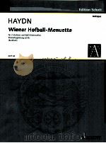 Wiener Hofball-Menuette fur 2 Violinen und BaB Violoncello Klavierbegleitung ad lib. ANT 64（1935 PDF版）