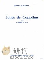songe de coppelius pour saxophone et piano 24443 H.L.（1973 PDF版）