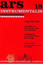 2 sonatas for french horn or engl.horn and stringorchestra nr.288 1954 PDF电子版封面 1423500836