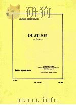 quatuor pour saxophones al 23407（1954 PDF版）