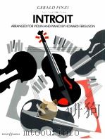 Introit for Violin and Piano（1988 PDF版）