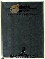 Quartet fur Klarinette Violine Violoncello und Klavier（1967 PDF版）
