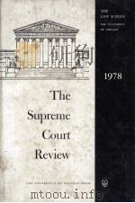 THE SUPREME COURT REVIEW  1978（1979 PDF版）