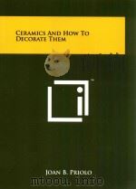 ceramics and how to decorate them（1958 PDF版）