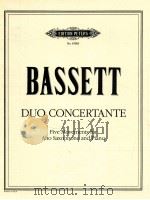 edition oeters No.67083duo concertante five movements for alto saxophone and piano 1988 PDF电子版封面