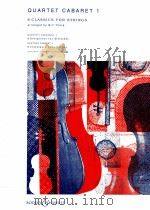 Quartet Cabaret 1 8 Classics for Strings（1991 PDF版）