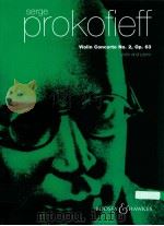 Violin Concerto No.2 Op.63 Violin and piano 1937 PDF电子版封面