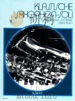 Klassische Saxophon-Soli for Alto Saxophone in E flat and piano ED 7331（1986 PDF版）