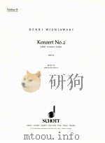 Konzert No.2 d-moll/ré mineur/d minor opus 22 ED- 1951 PDF电子版封面