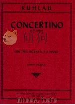 Concertino in F minor for two horns in F & Piano No.3165（1983 PDF版）