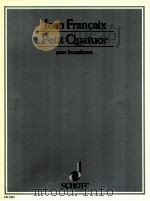 petit quatuor pour saxophones e 3182（1939 PDF版）